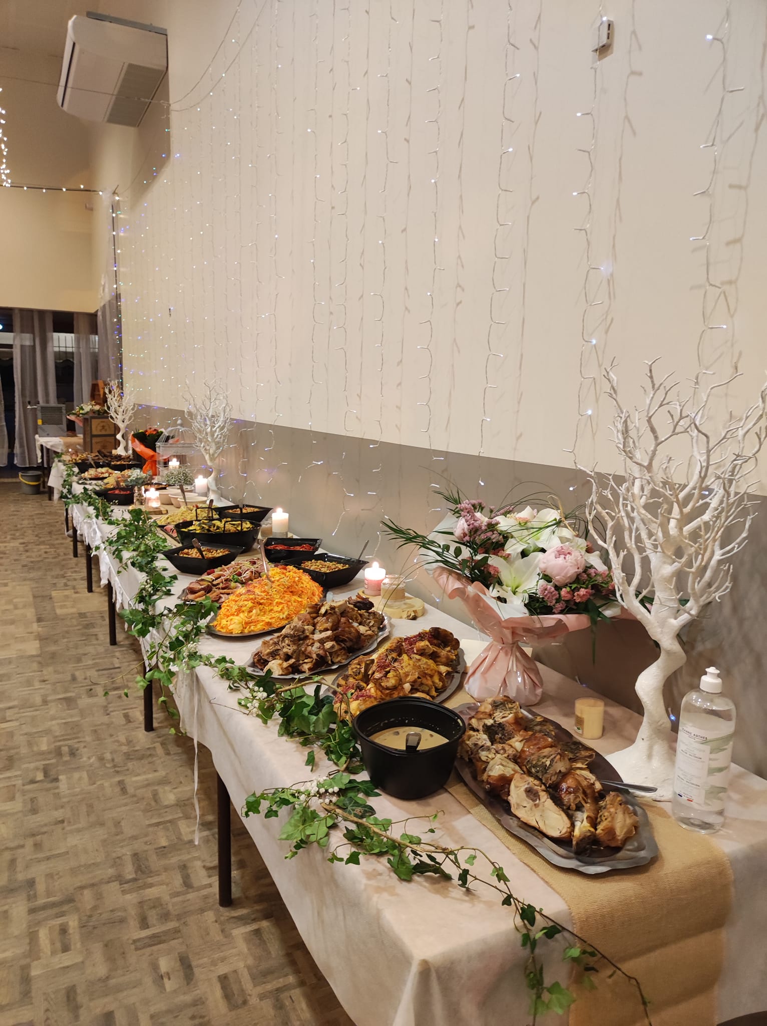 Dîner de gala mariage — traiteur Tarbes